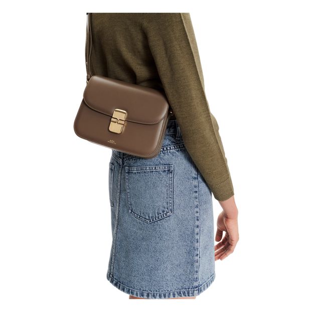 Bolso pequeño de cuero liso Grace-product