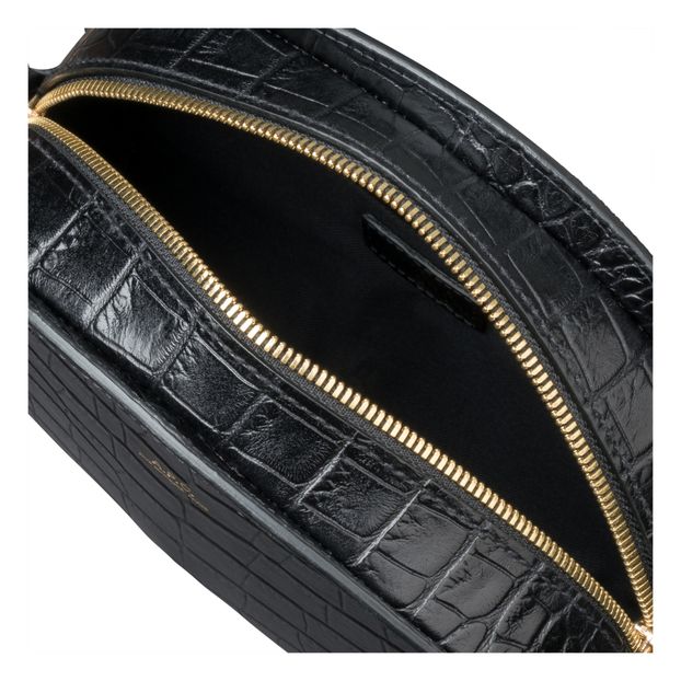 Bolso media luna de piel de cocodrilo-product