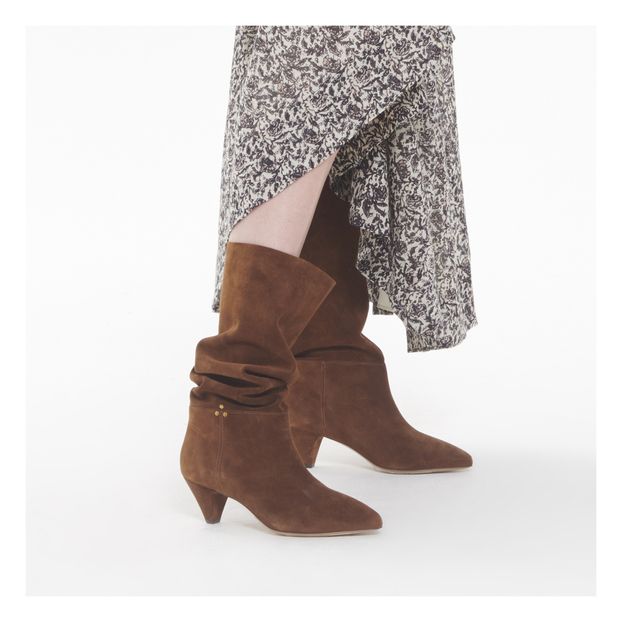 Botas Sandie 50 de Piel Terciopelo-product