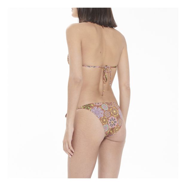 Marine Floral Bikini Top -product