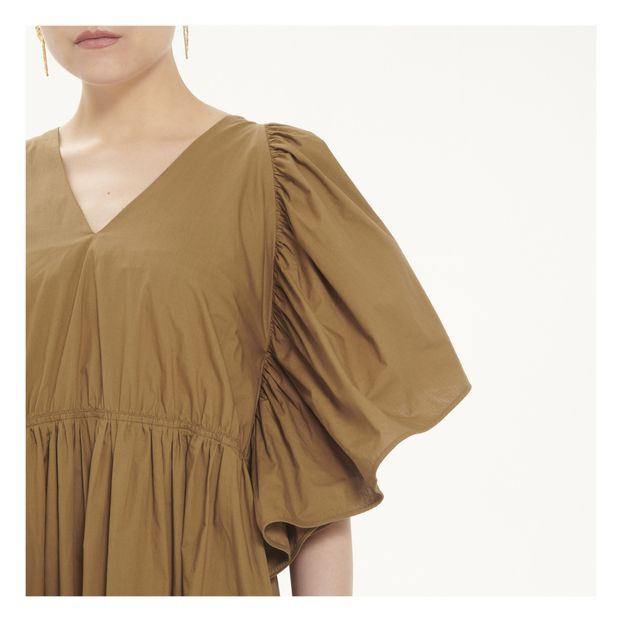 Robe Hibiscus Popeline de Coton-product