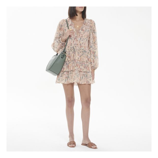 Robe Tamara Georgette Soie et Lurex-product