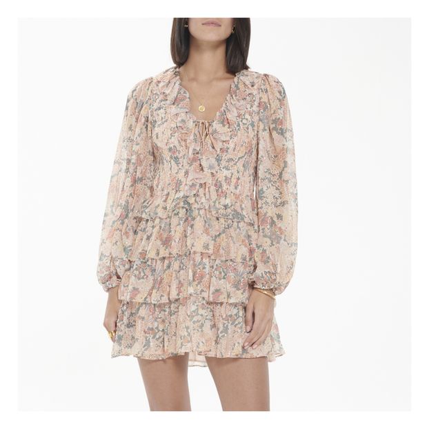 Robe Tamara Georgette Soie et Lurex-product