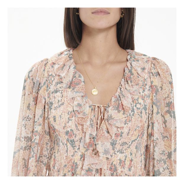 Robe Tamara Georgette Soie et Lurex-product