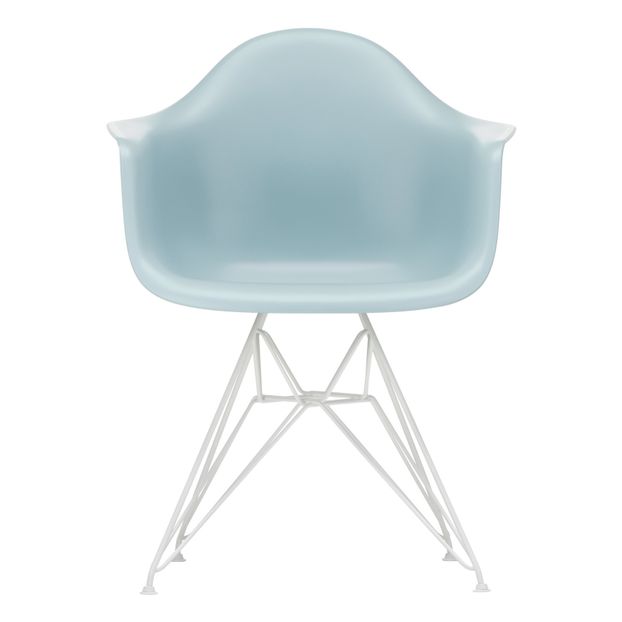 DAR Loungechair, White Epoxy Base - Charles & Ray Eames-product
