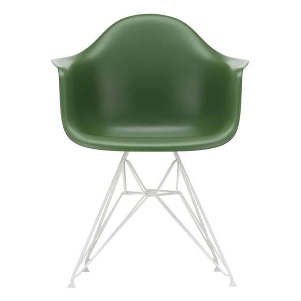 DAR Loungechair, White Epoxy Base - Charles & Ray Eames-product