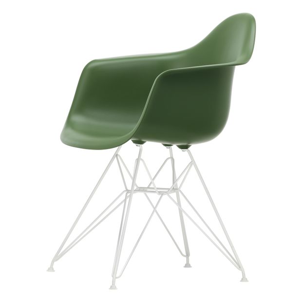DAR Loungechair, White Epoxy Base - Charles & Ray Eames-product