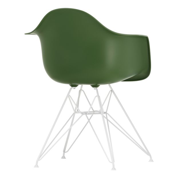 DAR Loungechair, White Epoxy Base - Charles & Ray Eames-product