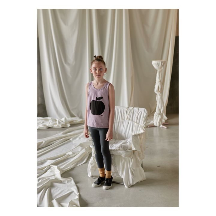 Organic Cotton Bobo Choses Leggings - Iconic Collection | Grey- Product image n°1