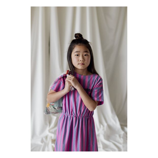 Organic Cotton Striped Dress - Iconic Collection --product