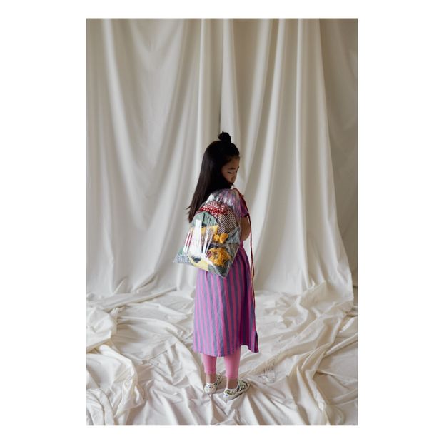 Organic Cotton Striped Dress - Iconic Collection --product