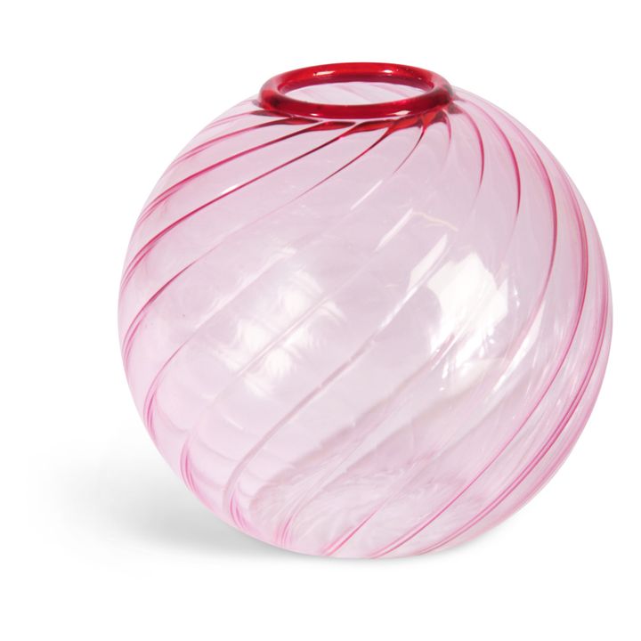 Vase Spiral Rose pâle- Image produit n°0
