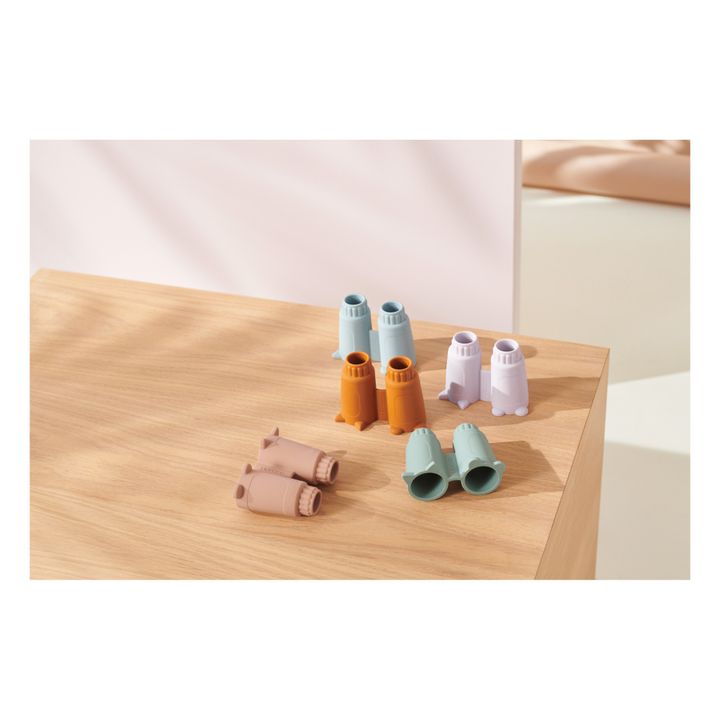 Jumelles Rikki en silicone | Rose- Image produit n°1