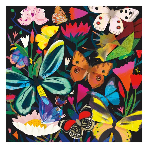 Puzzle phosphorescent Papillons - 500 pièces-product