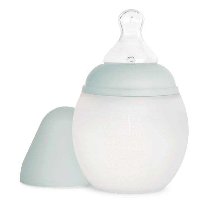 Medical Silicone Bottle with Orthodontic Teat Verde Menta- Imagen del producto n°7