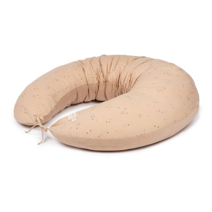 Cojín de lactancia de algodón orgánico Luna Willow | Nude- Imagen del producto n°0