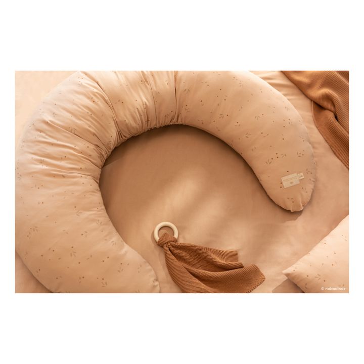 Coussin d'allaitement Luna Willow en coton bio | Nude- Image produit n°4