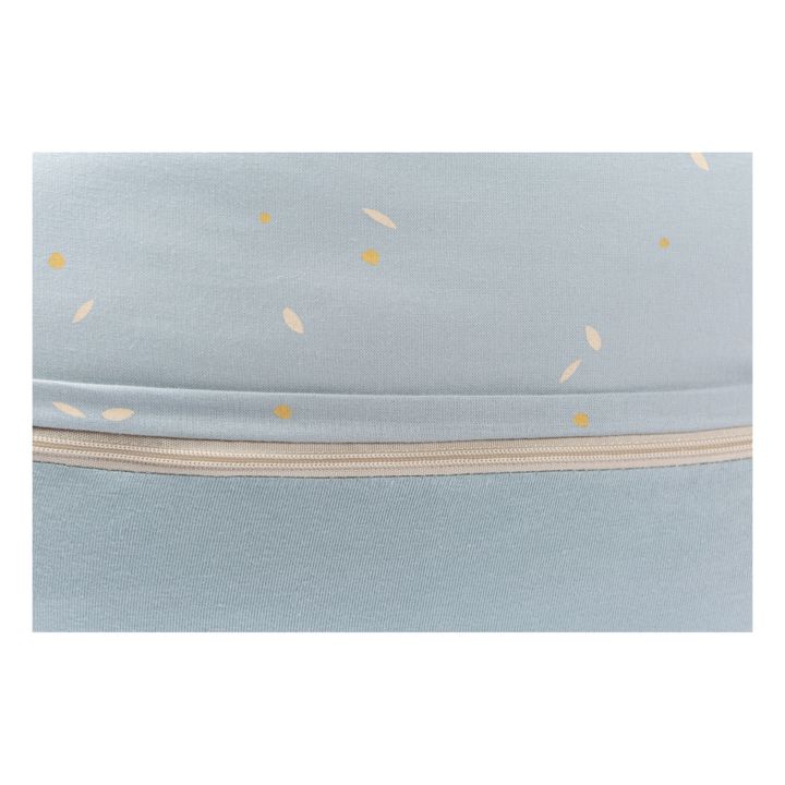 Coussin d'allaitement Luna Willow en coton bio | Bleu pâle- Image produit n°7