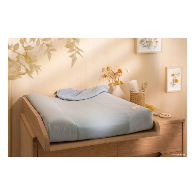 Housse de matelas à langer en coton bio Calma-product