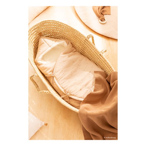 Nid d'ange en coton bio, doublé polaire Cozy-product