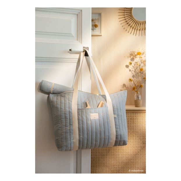 Bolso de maternidad Paris Willow de algodón orgánico-product