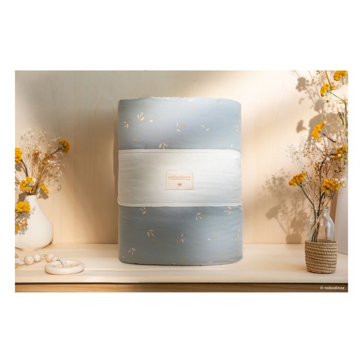 Nest Organic Cotton Bed Bumber | Pale blue- Product image n°3