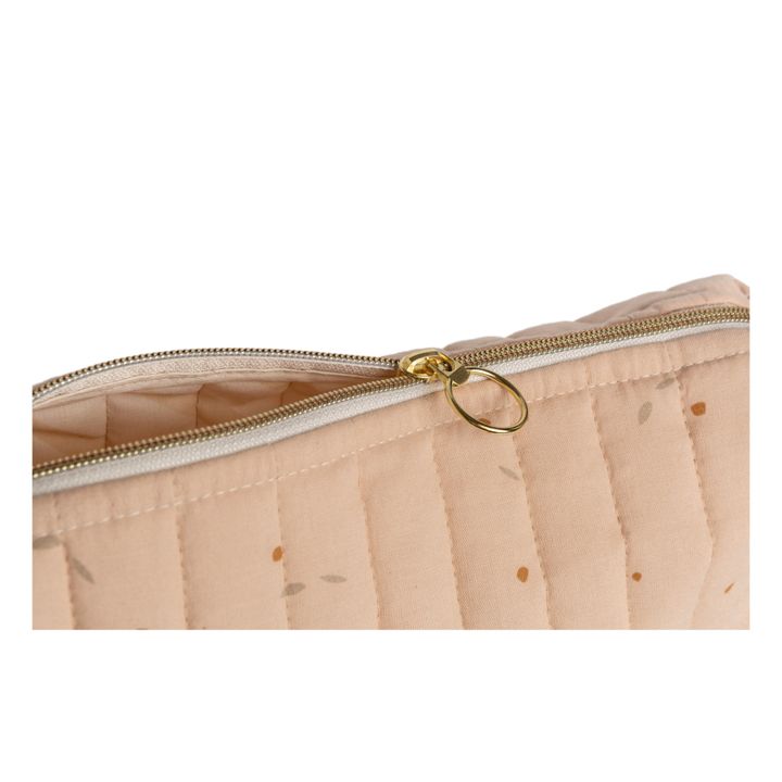 Neceser de baño Travel Willow de algodón orgánico Nude- Imagen del producto n°3