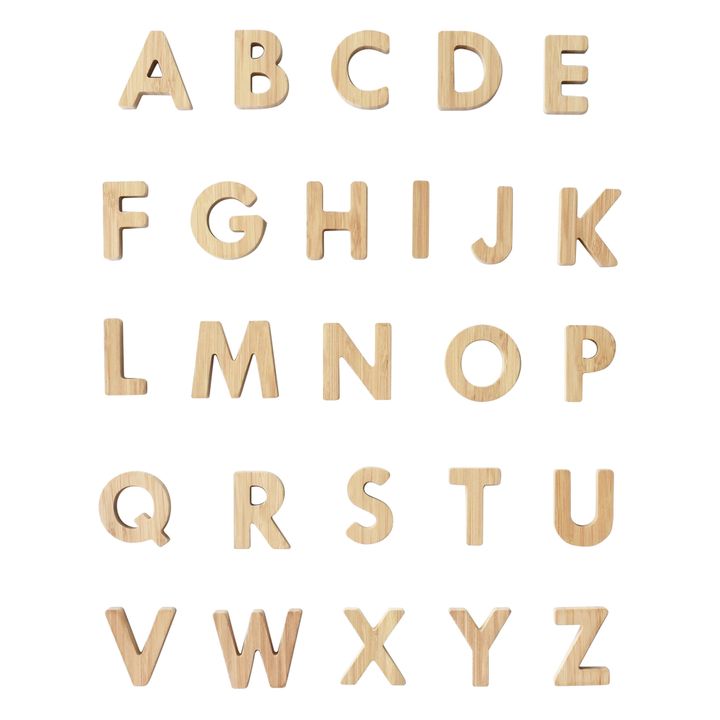 Wooden Alphabet- Product image n°0