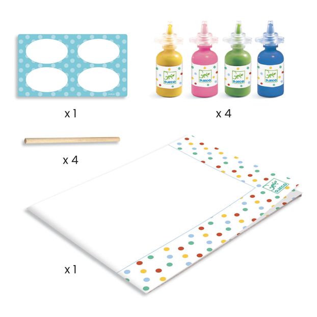 Pintura para niños Puntillismo-product