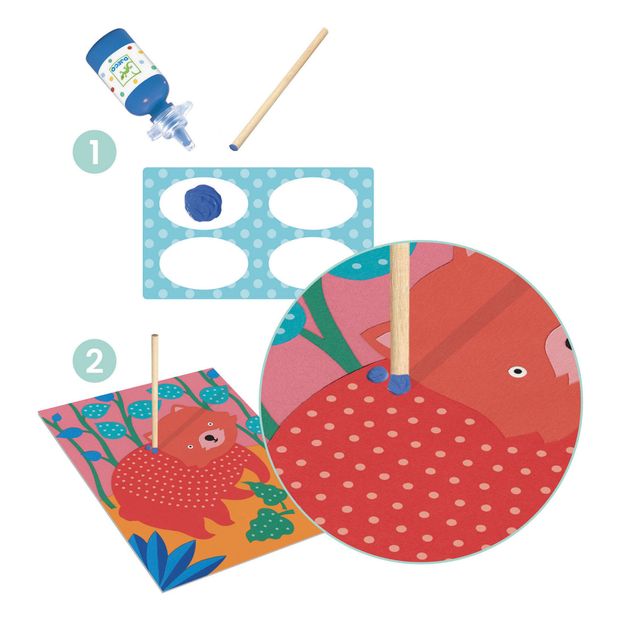 Pintura para niños Puntillismo-product