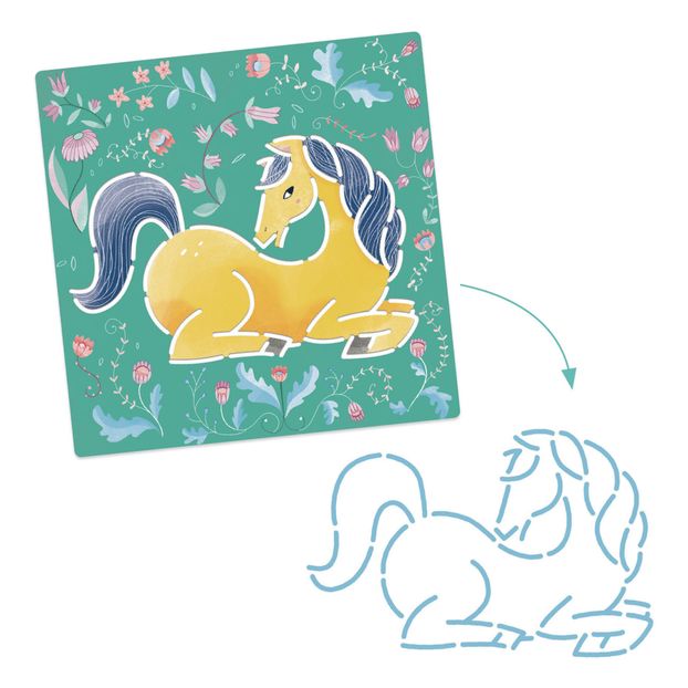 Patrones estarcidos Caballos-product