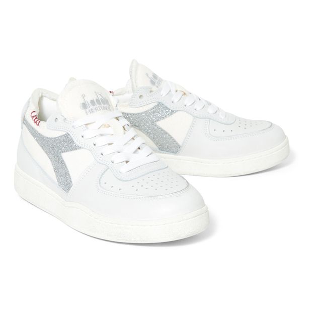 Mi Zapatillas Row Cut Silver W - Colección Adulto --product