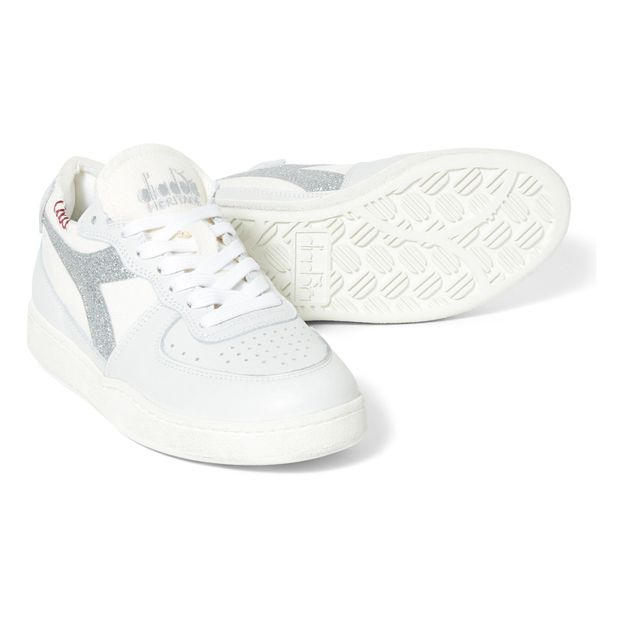 Mi Zapatillas Row Cut Silver W - Colección Adulto --product