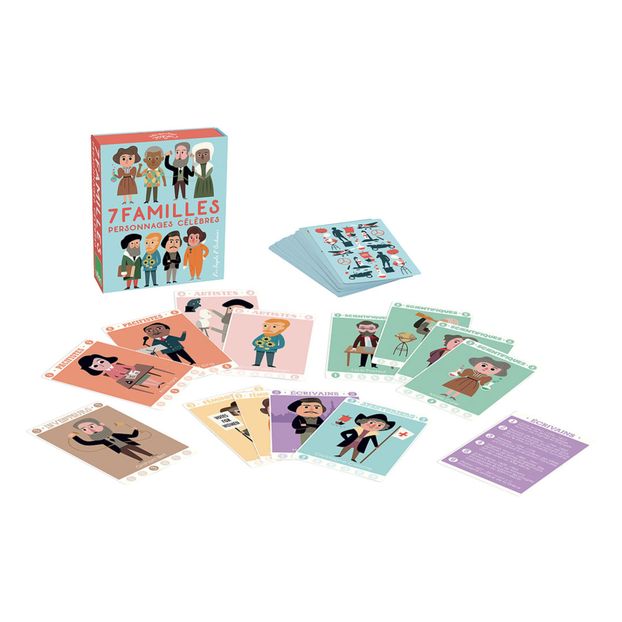 Jeu des 7 familles personnages célèbres - Ingela P.Arrhenius-product