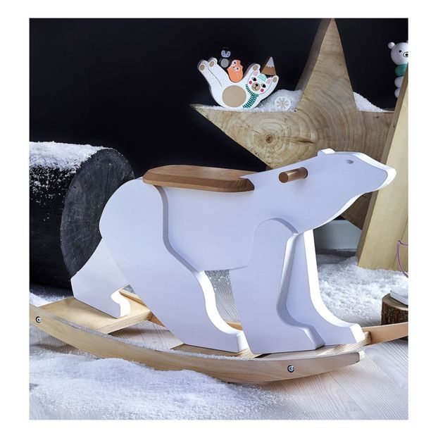 Jeu d'équilibre Eddy bear en bois - Michelle Carlslund-product