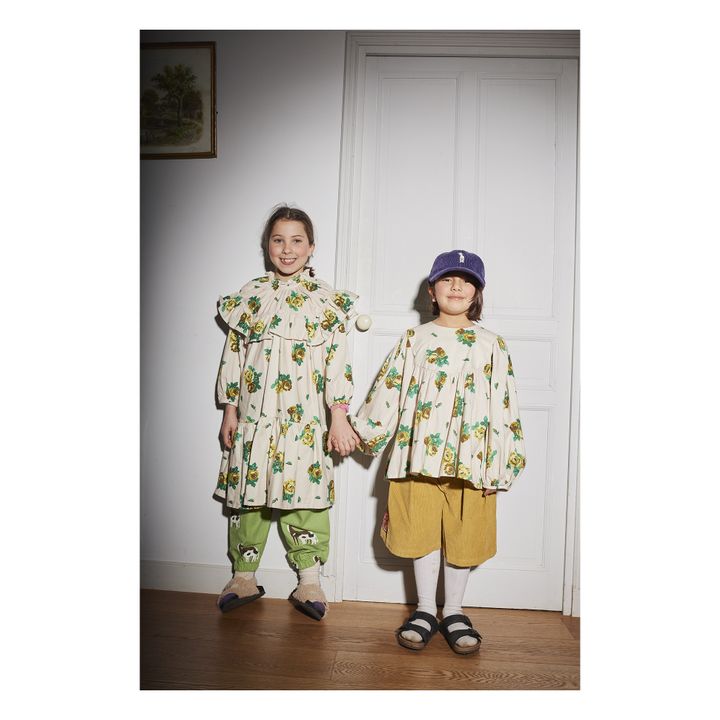 Falda Culotte de terciopelo Heidiland | Ocre- Imagen del producto n°1