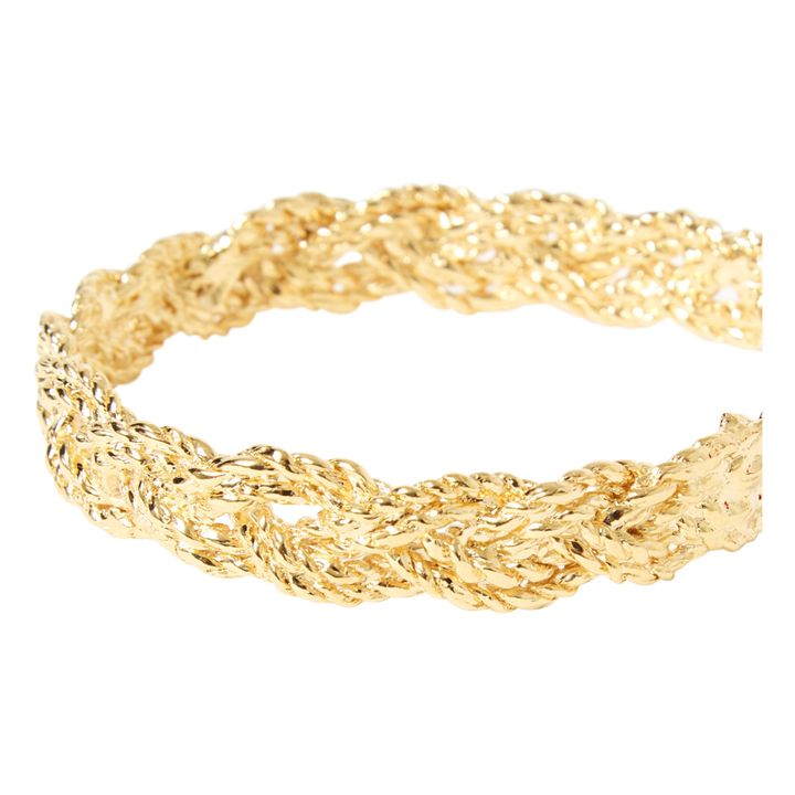 Bracelet Large Rosa | Doré- Image produit n°4