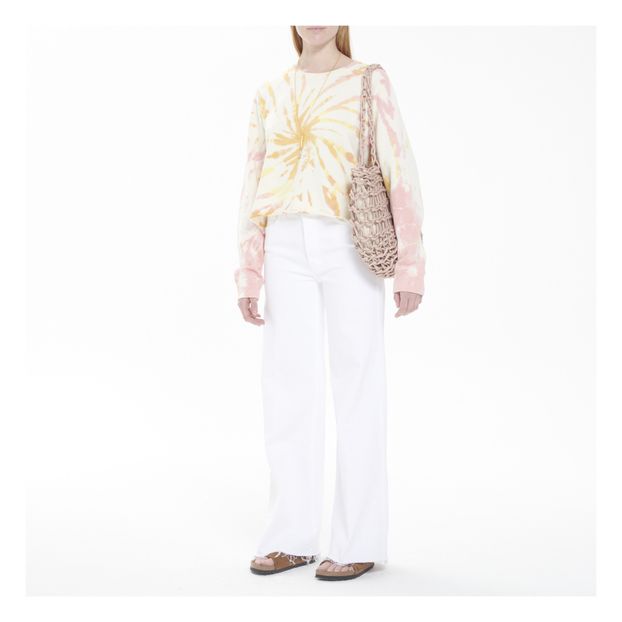 Felpa The Loafer Crop Fray Tie & Dye-product