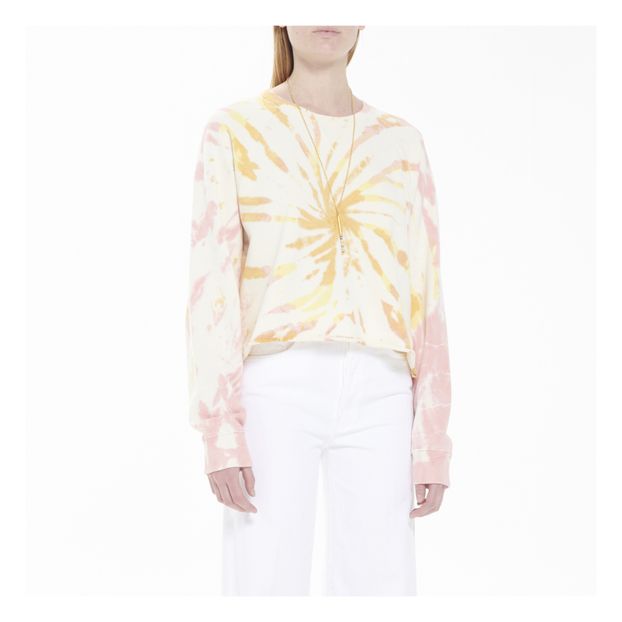 Felpa The Loafer Crop Fray Tie & Dye-product