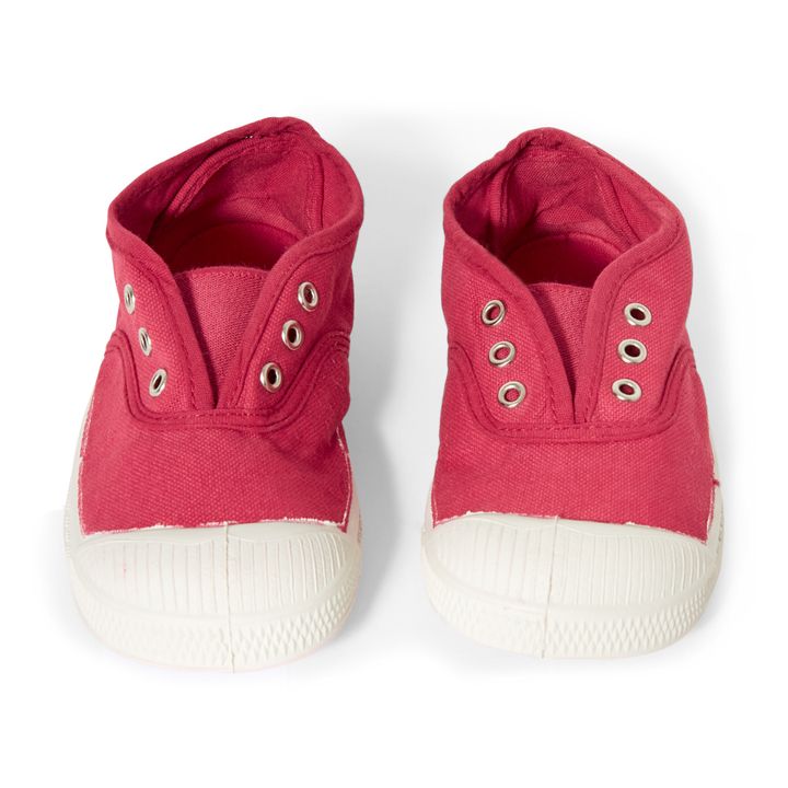 Elly Vegan Tennis Shoes Raspberry red- Product image n°3