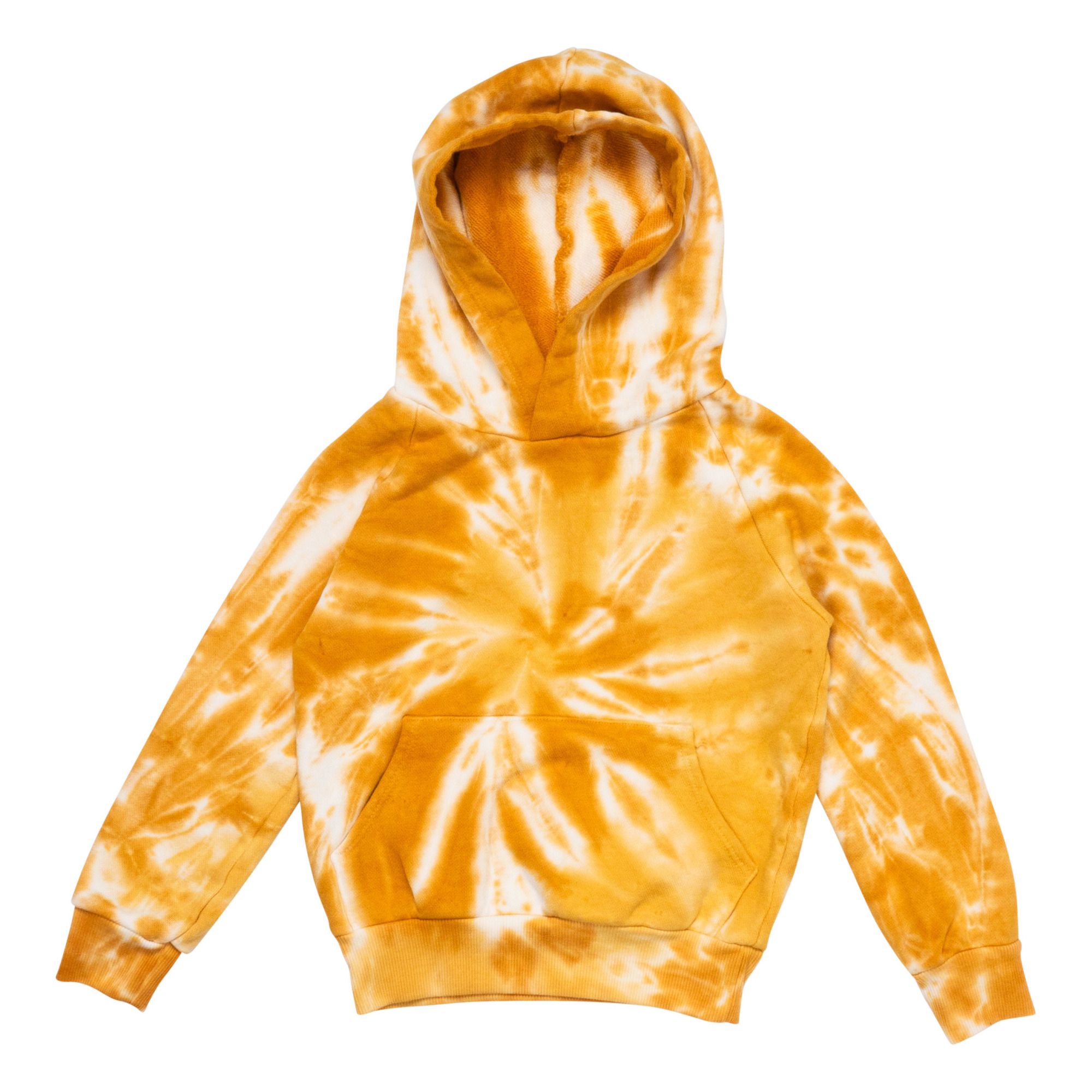 Sudadera con capucha Tie and Dye Amarillo Limón- Imagen del producto n°0