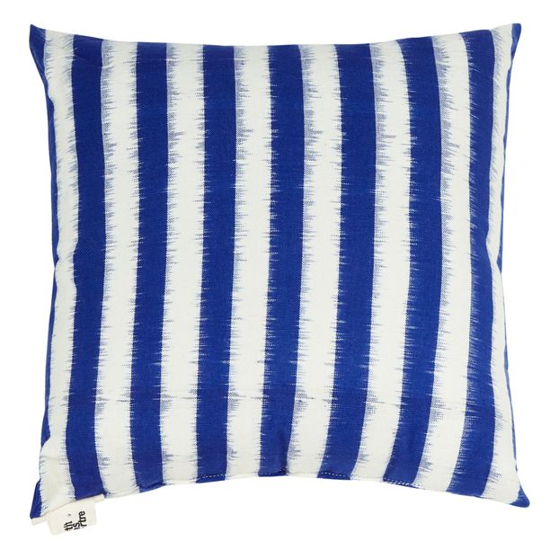 Coussin Navy stripes ikat-product