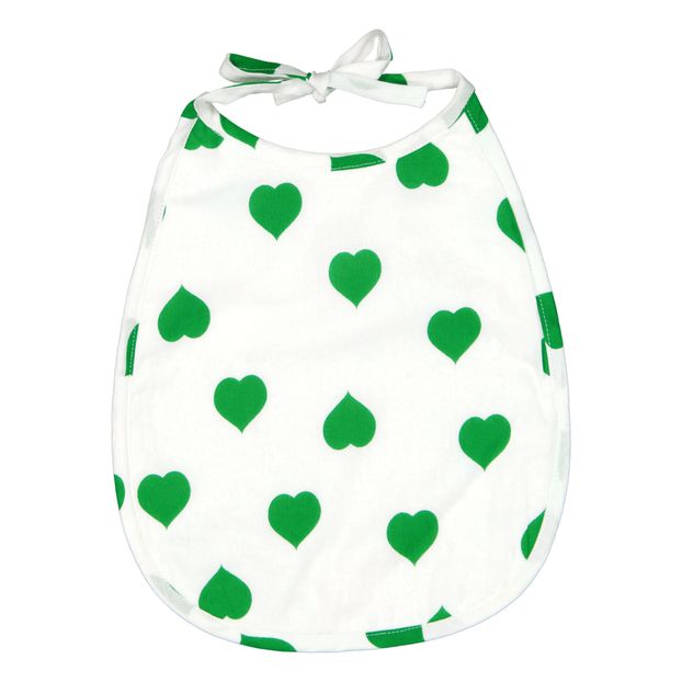 Babero de algodón Green heart-product