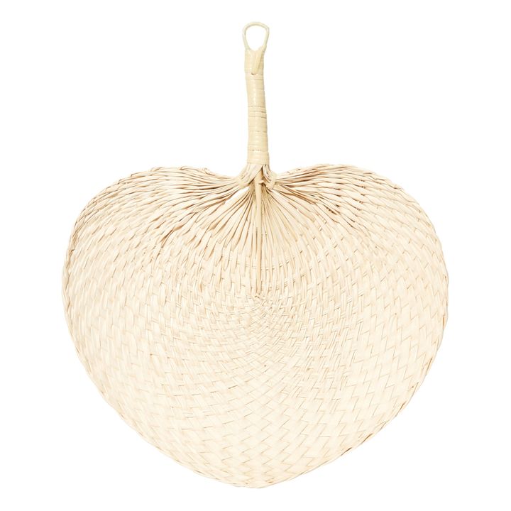 Fächer aus geflochtener Palme- Produktbild Nr. 0