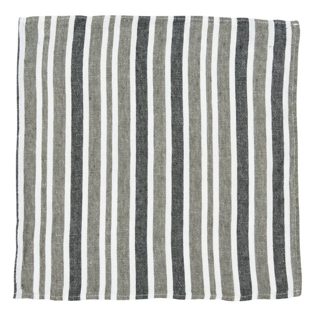 Servilleta Piantarella de lino lavado a rayas-product