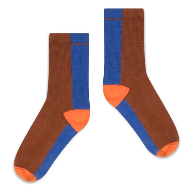 Colour Block Socks-product