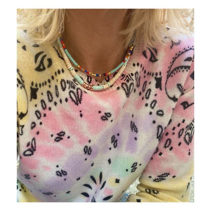 Snake Necklace Blue- Product image n°1