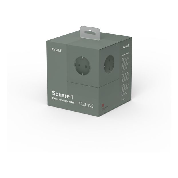 Rallonge Square 1 avec prise USB-product