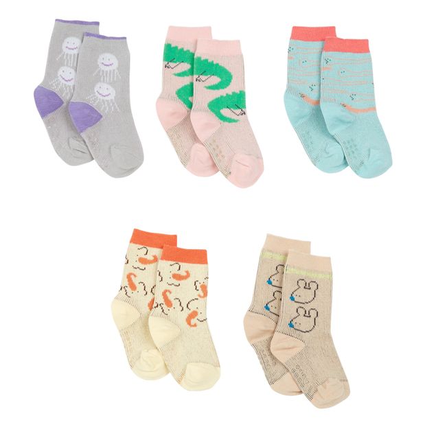 Set of 5 Pairs of Socks - Animal Farm-product