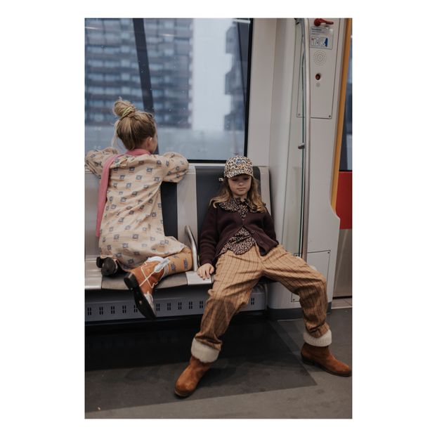 Checked Chino Trousers-product